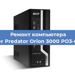 Замена термопасты на компьютере Acer Predator Orion 3000 PO3-620 в Москве